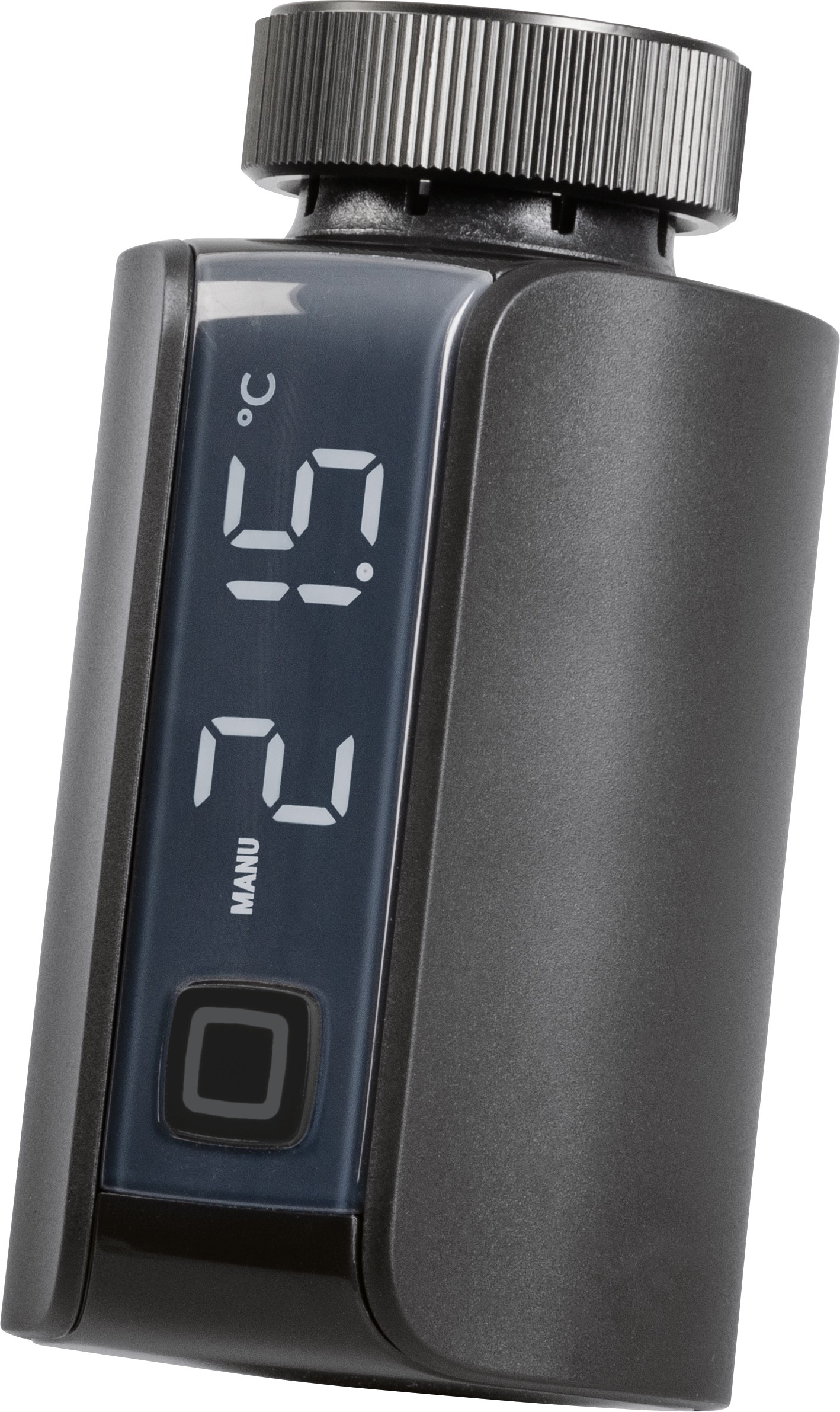 619543-1_HmIP-Heizkoerperthermostat-Evo-Anthrazit_R jpg - Produktbild 619543-1_HmIP-Heizkoerperthermostat-Evo-Anthrazit_R jpg - Produktbild